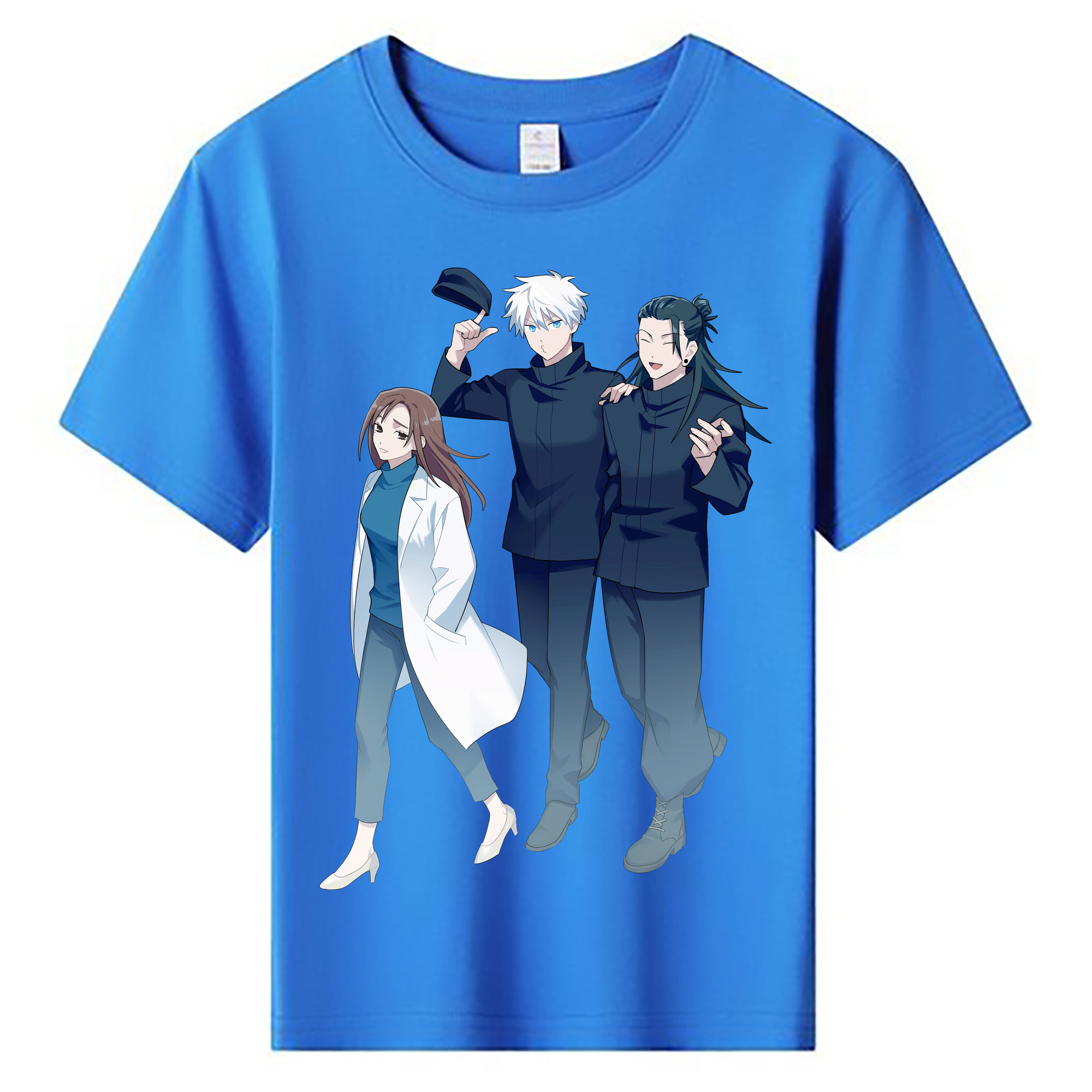 （画像用） 呪術廻戦 Jujutsu Kaisen 綿100％キッズTシャツ（フロントプリント）